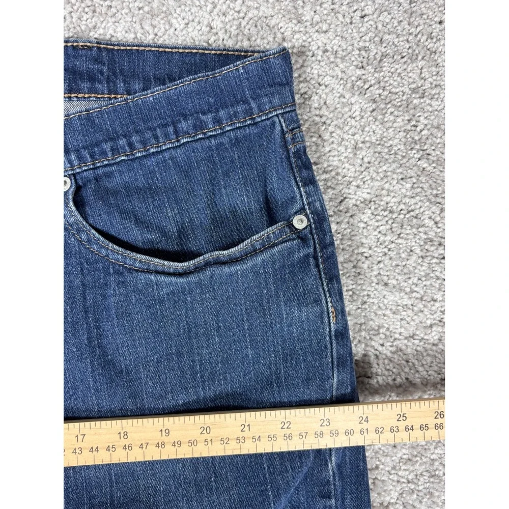 Levis 559 Relaxed Straight Jeans Mens 42x30 Blue Medium Wash Stretch‎ 00559-0325